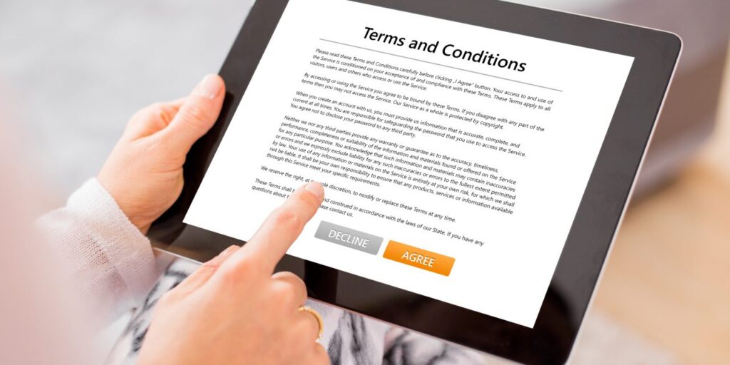 Social Media Platforms Terms and Conditions