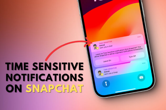 Maximizing Your Time on Snapchat with Time Sensitive Notifications