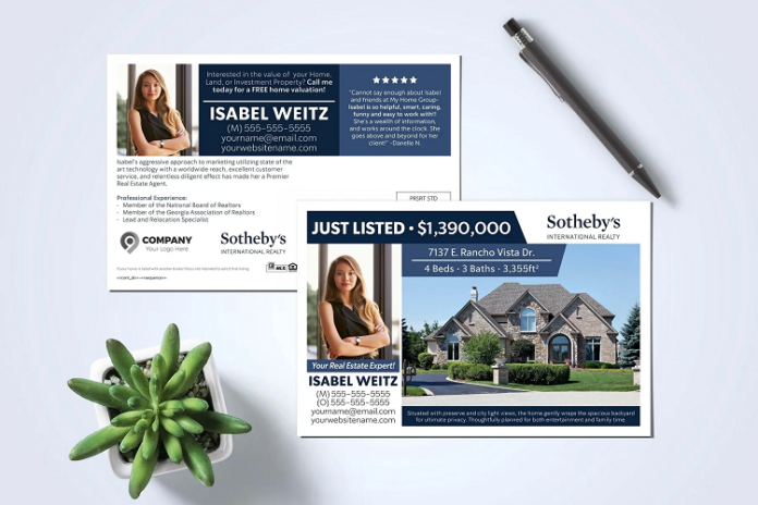 Real Estate postcards