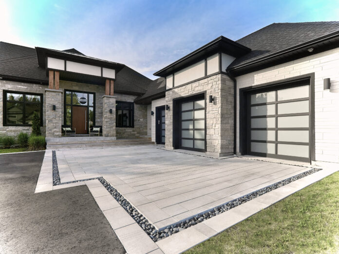 Stylish Concrete Driveway Stylish Concrete Driveway